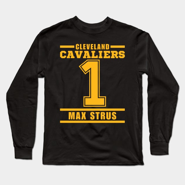 Cleveland Cavaliers Strus 1 Basketball Player Long Sleeve T-Shirt by ArsenBills